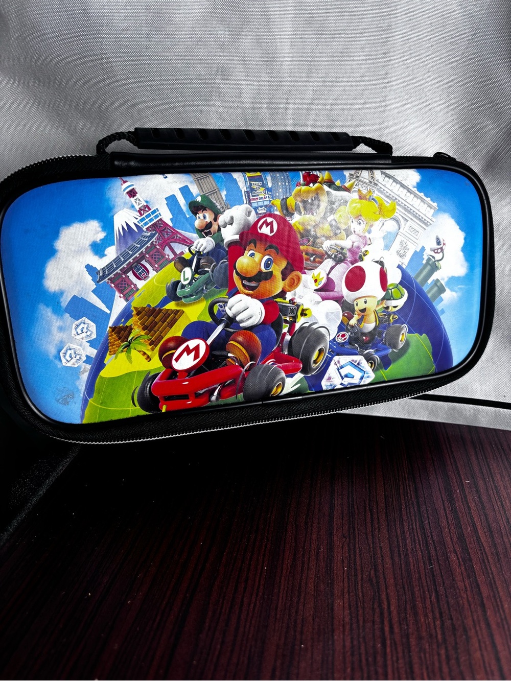 Nintendo Mario Kart Carry Case - Blue, Red, Green, Yellow